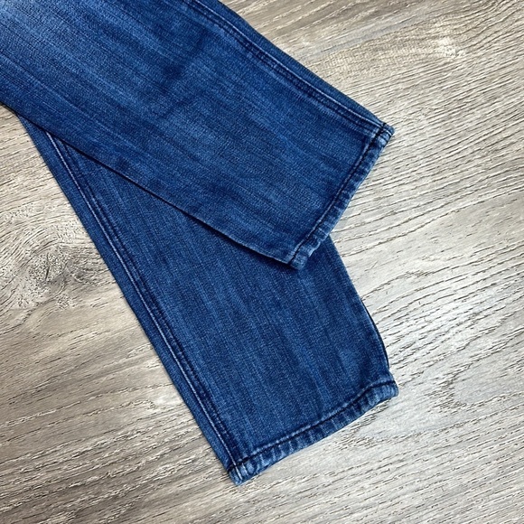 McGuire Denim Women’s Mid-Rise Distressed Straight Leg Jeans Blue Sz 24 - Picture 5 of 12